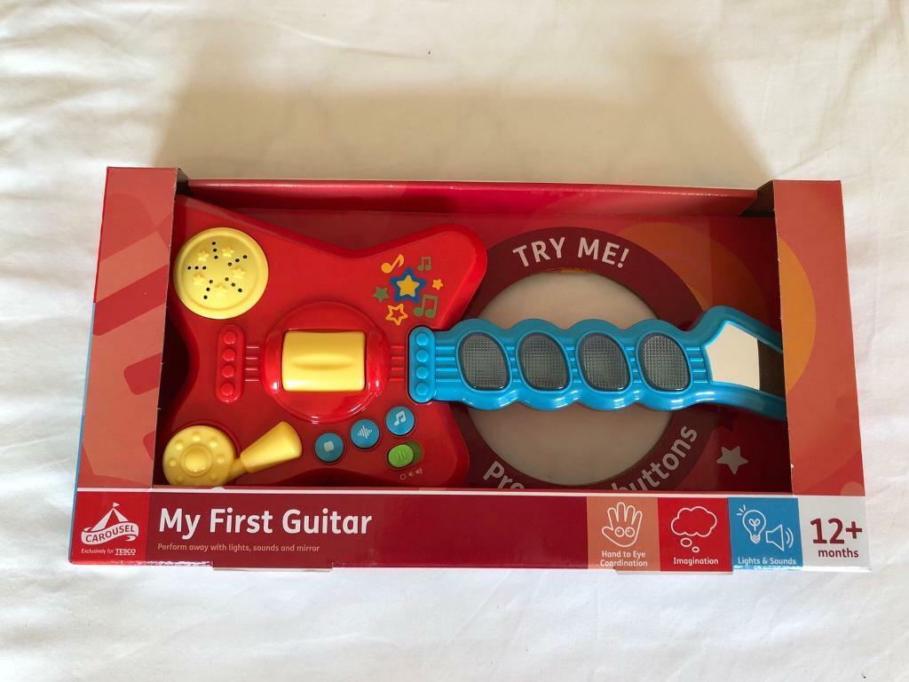 toy guitar tesco